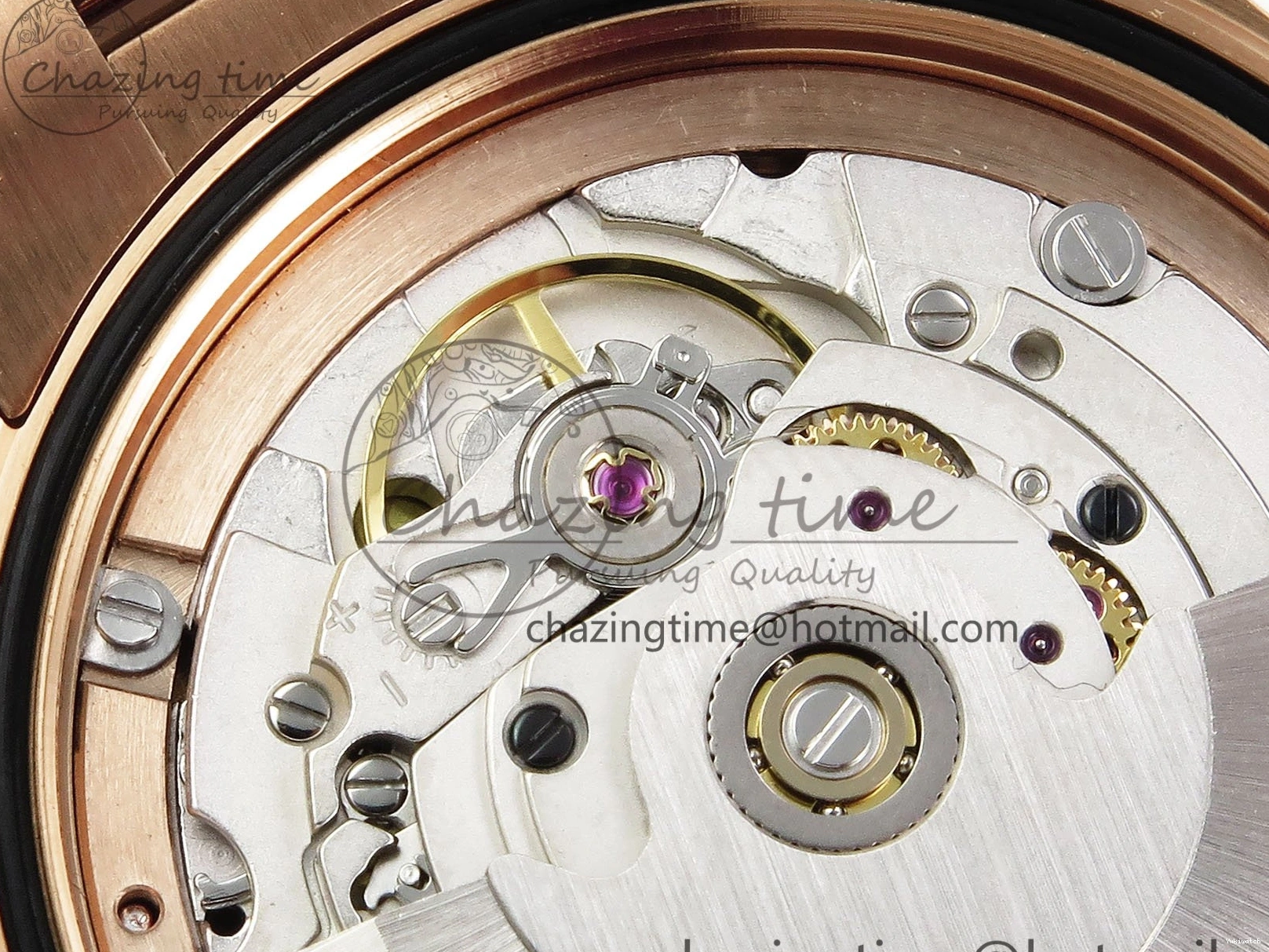 Day 1:1 Tiffany RAF Stone Edition on Best RG Blue RG Date A2836 Dial Bracelet Roman 36 0523